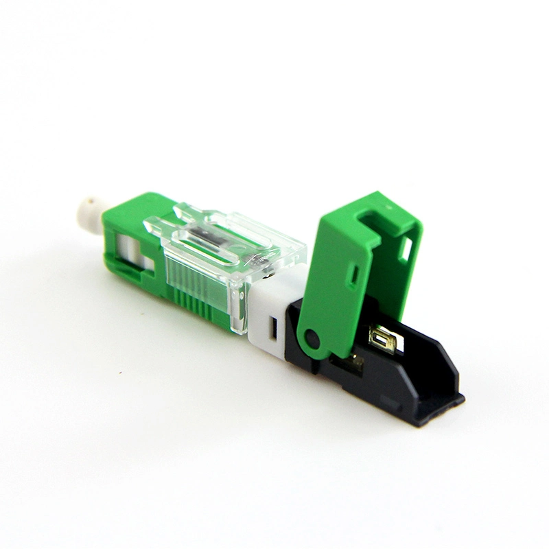 ESC250d/APC FTTH Sc/APC Single-Mode Fiber Optic Sc APC Field Connector Cost-Effective Fiber Optical Fast Connector