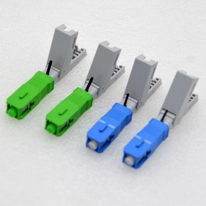 Sc APC Fiber Optic/Optical FTTH Fast/Quick Connector