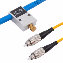 Atenuadores ópticos variables (VOA) Upu/APC de metal de modelo único FC de fibra óptica