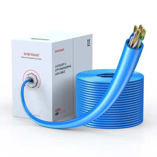 Cable de red UTP CAT6 de cobre a precio de fábrica de China
